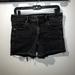 American Eagle Outfitters Shorts | American Eagle Super Hi-Rise Super Stretch Midi Jean Shorts | Color: Black | Size: 12