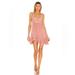 Free People Dresses | Free People Nwt Adella Slip Dress Fp One Mini Boho Sleeveless Lace Rose Xs New | Color: Pink | Size: Xs