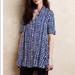 Anthropologie Tops | Anthropologie 11.1 Tylho Adanne Gingham Button Top | Color: Blue/White | Size: S