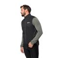 Jack Wolfskin Herren MOROBBIA Wind Vest M Weste, Black, M