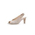 Gabor Womens 800.12 Eternity Suede Peep Toe Slingback Court Shoes 4 UK