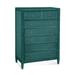 Birch Lane™ Deitrich 7 Drawer 38" W Chest Wicker/Rattan in Blue | 55 H x 38 W x 20 D in | Wayfair 261DC761A04A4A0CBA261A2A4330BA57