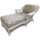 Bay Isle Home™ Rosado Chaise Lounge w/ Cushion | 35 H x 35 W x 66 D in | Wayfair 0BC84DADE9624876BF4452BD67B8E2AE