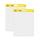 Post-it Easel Pads Super Sticky Self-stick Wall Pad, Unruled, 20 White 20 X 23 Sheets, 4/carton ( MMM566 )