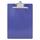 Saunders Recycled Plastic Clipboard With Ruler Edge, 1&quot; Clip Capacity, Holds 8.5 X 11 Sheets, Purple ( SAU21606 )