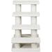 Tucker Murphy Pet™ 24" 4-step Pet Stairs Carpeted Ladder Ramp 8 Scratching Post Cat Tree Climber Carpet in Gray | 24 H x 16 W x 24 D in | Wayfair