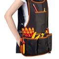 Tablier de rangement multi-outils sac à dos à outils avec 16 poches sac à outils de jardinage
