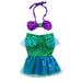 xkwyshop Mermaid for Swimming Baby Girls Swimsuit Princess Bikini Set Bathing Suits Infant Toddler Swimsuit Bikini Set Green