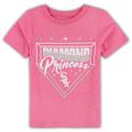 Girls Toddler Pink Chicago White Sox Diamond Princess T-Shirt