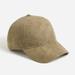 J. Crew Accessories | J. Crew Faux Suede Baseball Cap | Color: Green | Size: Os