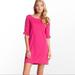 Lilly Pulitzer Dresses | Lilly Pulitzer Pink Somerset Ruffle Sleeve Pima Cotton Dress Women's Size Medium | Color: Pink | Size: M