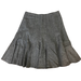 Michael Kors Skirts | Michael Michael Kors Tweed Skirt Size 10 Flare Pleated Brown 100% Wool Career | Color: Brown | Size: 10