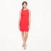 J. Crew Dresses | J. Crew Red Scalloped Shift Dress | Color: Red | Size: 4