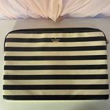 Kate Spade Other | Kate Spade Laptop Padded Carrying Case | Color: Black/White | Size: 11x15