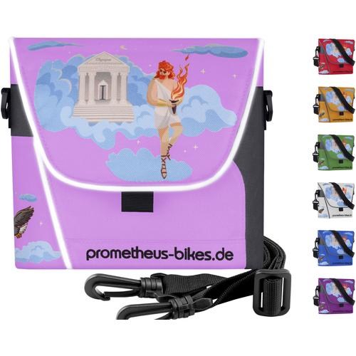 „Fahrradtasche PROMETHEUS BICYCLES „“Lenkertasche““ Taschen Gr. B/H/T: 20 cm x 19 cm x 7 cm, rosa Fahrradtaschen“