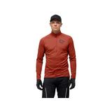 Norrona Fjora Equaliser Zip Top Long Sleeve - Men's Rooibos Tea/Indigo Night Extra Large 2214-21 5511 XL