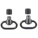 Grovtec Us Heavy Duty Push Button Swivels W/Ss Bases