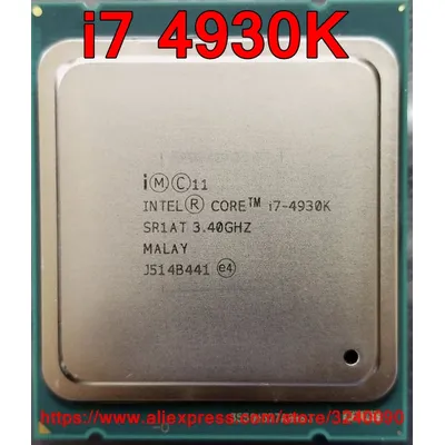 Processeur Intel Core i7 4930K i7-4930K CPU de bureau 6 cœurs 3.40GHZ 12MB 32nm LIncome 2011