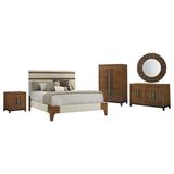 Tommy Bahama Home Island Fusion Solid Wood Upholstered 3-Piece Bedroom Set Upholstered in White | California King | Wayfair