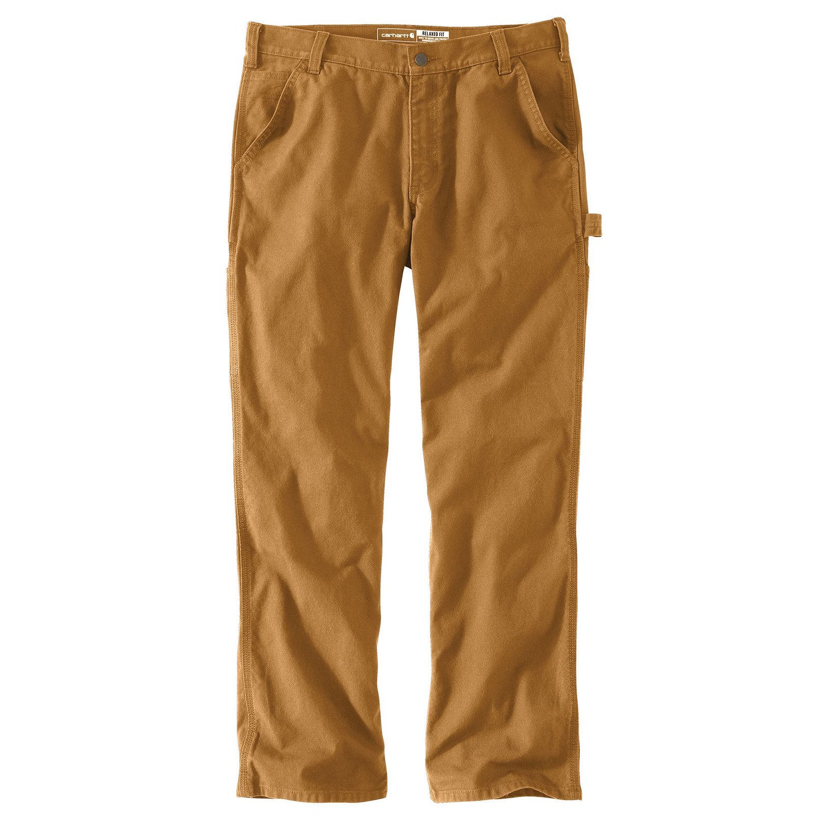 Carhartt Men's Relaxed Fit Duck Utility Pant (Size 32-34) Carhartt Brown, Cotton,Spandex