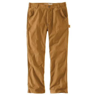 Carhartt Men's Relaxed Fit Duck Utility Pant (Size 36-34) Carhartt Brown, Cotton,Spandex