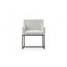 Latitude Run® Fabric Metal Arm Chair Upholstered/Metal in Brown | 30.7 H x 24 W x 24 D in | Wayfair 40E51C5D15A34E3B97256E0EE75882AB