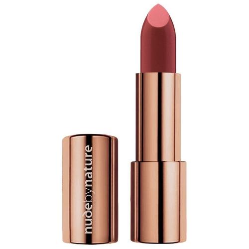 Nude by Nature - Moisture Shine Lipstick Lippenstifte 4 g Garnet