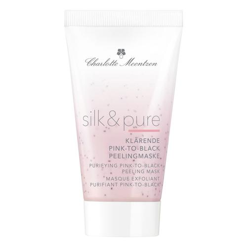 Charlotte Meentzen - Silk & Pure KLÄRENDE PINK-TO-BLACK-PEELINGMASKE Reinigungsmasken 50 ml Damen