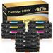 Arcon 10-Pack Compatible Toner for Canon 046HK 046HC 046HM 046HY Works with Canon ImageCLASS MF731Cdw MF733Cdw MF735Cdw ImageCLASS LBP654Cdw Printers (Black Cyan Magenta Yellow)