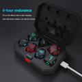 DND Dice Rechargeable with Charging Box 7 PCS LED Electronic Dices Dungeons and Dragons Dice Polyhedral Dice Sets for Dungeon and Dragons Role Playing Game Tabletop Games