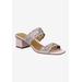 Wide Width Women's Keetana Sandals by J. Renee in Pink (Size 7 W)