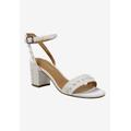 Women's Rulata Sandals by J. Renee in White (Size 8 1/2 M)