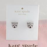 Kate Spade Jewelry | Kate Spade Arctic Friends Polar Bear Stud Earrings (With Dust Bag) | Color: Silver | Size: Os