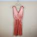 Anthropologie Dresses | (Anthro) Tina Jo Tab Top Dress In Sonora Soze S | Color: Orange | Size: S