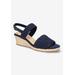 Women's Mariella Espdrill by Bella Vita in Navy Suede (Size 7 M)