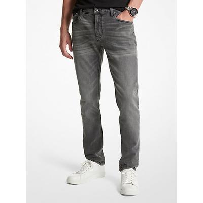 Michael Kors Parker Stretch-Denim Jeans Grey 36X32