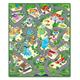 Eduk8 Large City Activity Mat - Truck Worker Floor Play Learning Homeschool Game | Home School Fun Learn Children's Playing (120 x 100 cm)