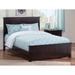 Nantucket Full Platform Bed with Footboard in Espresso