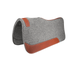 TuffRider San Antonio Woolen Felt Western Saddle Pad Gray Standard