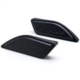 Krator Black Gas Tank Pad Side Cover Cap Hayabusa Logo Compatible with Suzuki Hayabusa GSX1300R Busa 2009-2010