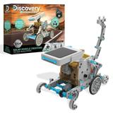 Discovery #Mindblown STEM 12-in-1 Solar Robot Creation 197-Piece Kit with Working Solar Powered Motorized Engine and Gears Construction Engineering Set for Ages 8 and Up