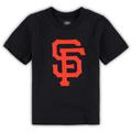 Toddler Black San Francisco Giants Team Crew Primary Logo T-Shirt