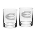 Emporia State Hornets Team 14oz. 2-Piece Classic Double Old-Fashioned Glass Set