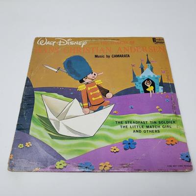 Disney Media | 1965 Walt Disney Presents The Stories Of Hans Christian Andersen 12" Lp Record | Color: Gold/Purple | Size: Os