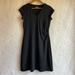 Athleta Dresses | Athleta Ruched Black Short Sleeve Nectar Dress Tennis Athletic Women’s S | Color: Black | Size: S