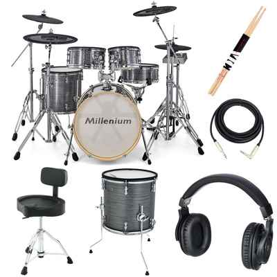 Millenium MPS-1000 E-Drum Complete Bundle