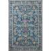 Blue 90 x 30 x 0.19 in Area Rug - Rifle Paper Co. X Loloi Maison Frances/Multi 5'-0" X 5'-0" Area Rug Polyester | 90 H x 30 W x 0.19 D in | Wayfair