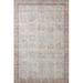 White 36 x 36 x 0.19 in Area Rug - Rifle Paper Co. X Loloi Maison Gallerie Cream 2'-3" X 3'-9" Area Rug Polyester | 36 H x 36 W x 0.19 D in | Wayfair