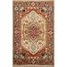 Geometric Heriz Serapi Medallion Oriental Rug Handmade Wool Carpet - 2'0"x 3'0"