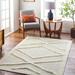 Fallak Hand Knotted Global Geometric Wool Area Rug